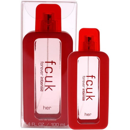 Fcuk French Connection UK Forever Intense for Women 3.4 Oz EDT Spray