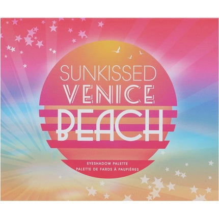 Venice Beach Eyeshadow Palette 12 Shades Matte and Shimmer Textures Beach Inspired Colors