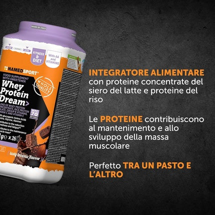 Whey Protein Dream Tasty Brownie 800g
