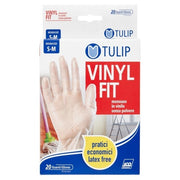 Vinyl Gloves 20 pcs S-M