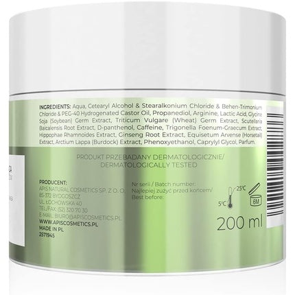 Apis Natural Solution Strengthening Anti-Hair Loss Mask 200ml