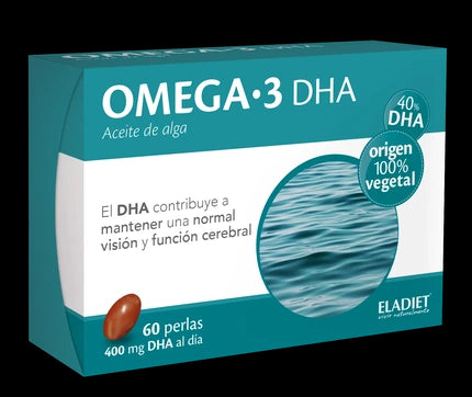 Eladiet Omega 3 Dha Algal Oil 60 Capsules