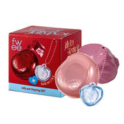 Glowy Jelly Pot Keychain Set Dewy Jelly Lip & Blush Color Tinted Glow Jelly