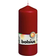 Bolsius Pillar Candle 150 Mm X 58 Mm Bordeaux