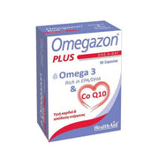 Health Aid Omegazon Plus CoQ10 60 Capsules
