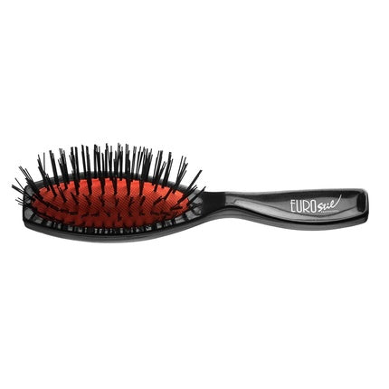 Eurostil Small Nylon Brush Gum Black
