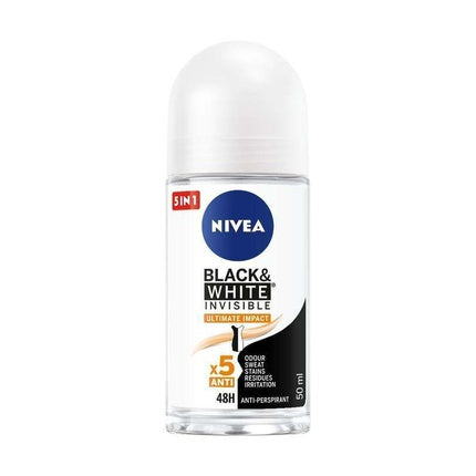 Nivea Black & White Invisible Ultimate Impact Antiperspirant Roll-On for Women