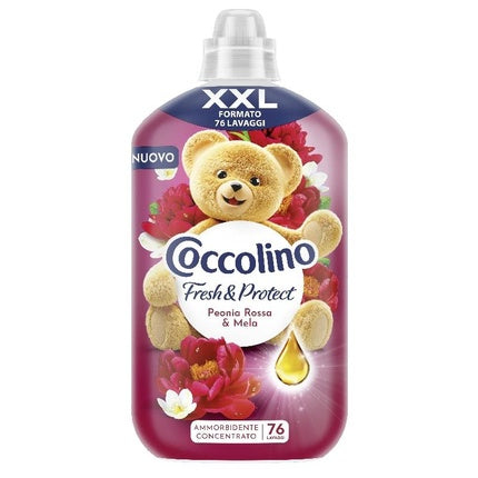 Coccolino Fabric Softener 1750 Ml Concentrated 76 Washes Peony Rose