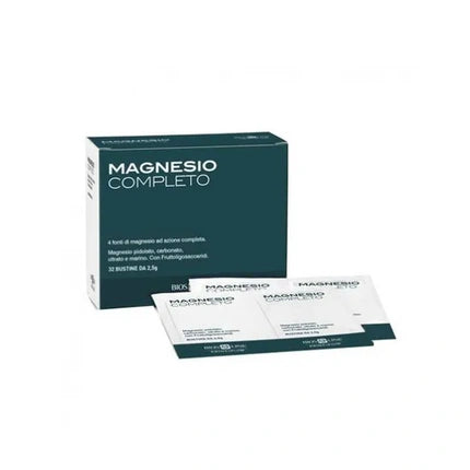 Bios Line Complete Magnesium Supplement For Fatigue And Tiredness 32 Sachets