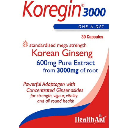 HealthAid Koregin 3000 30 Capsules