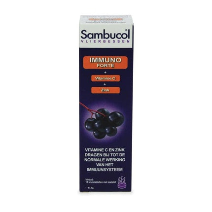 Sambucol Effervescent Tablets Cold And Flu Remedy