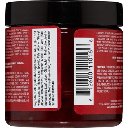 Manic Panic High Voltage Classic Cream Formula Infra Red 118ml