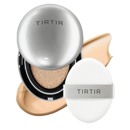 Tirtir Mask Fit Aura Silver Cushion Foundation Semi-Glow Finish Natural