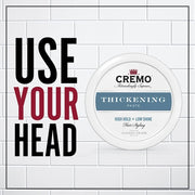 CREMO Barber Grade Hair Styling Thickening Paste for Men High Hold Low Shine 113g