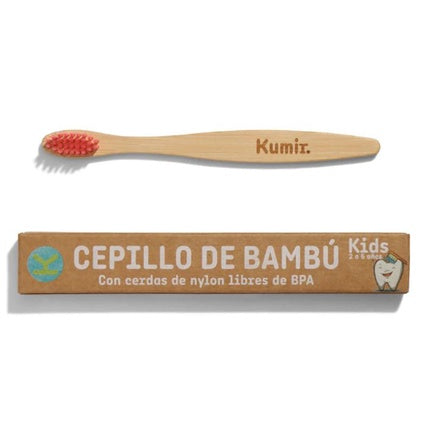 Lovyc Lovyc Kids Bamboo Toothbrush Red 1 Unit