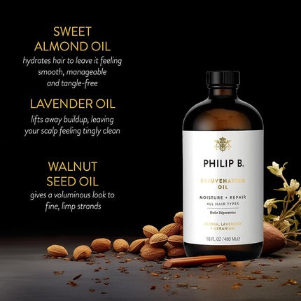 Rejuvenating Oil for Dry to Damaged Hair and Scalp 480ml