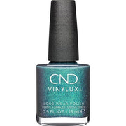 CND Vinylux Teal-Tricity Nail Polish No. 478 Turquoise Shimmer - Scratch Resistant