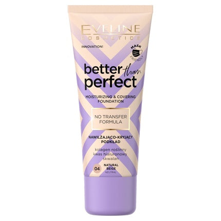 Eveline Better Than Perfect Moisturizing And Covering Foundation 04 Natural Beige 30ml