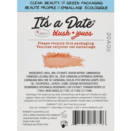 theBalm Cosmetics It's a Date Blush and Eyeshadows in One