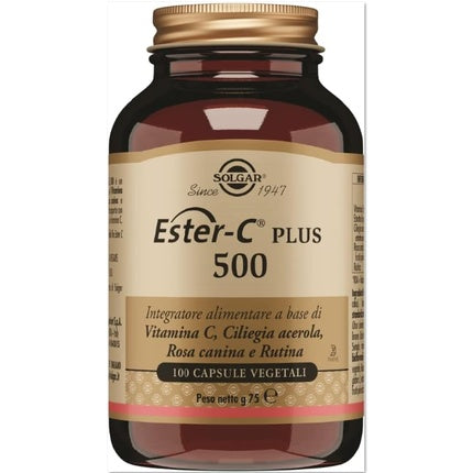 Solgar Ester-C Plus 500 100 Capsules
