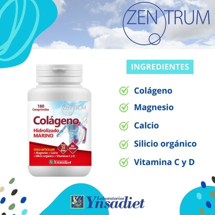 Ynsadiet Hydrolyzed Marine Collagen 180 Capsules