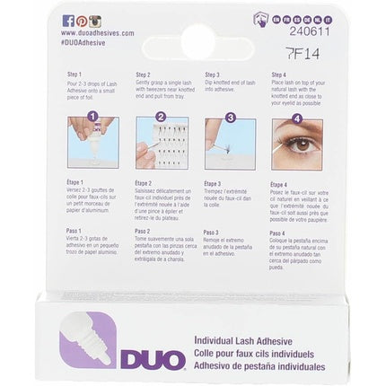 Duo Individual Lash Adhesive Clear 0.25oz