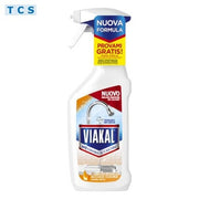 VIAKAL Anticalcare Anti-Limescale Cleaning Spray for Bathroom and Kitchen 470ml