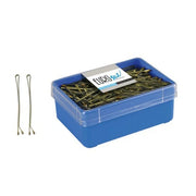 Eurostil Hair Mini Clips Box Bronze 25mm 700 Units