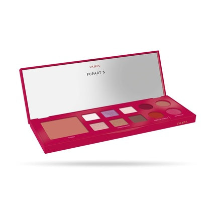 Pupa Milano Pupart S 2023 003 Red Cosmetic Bag