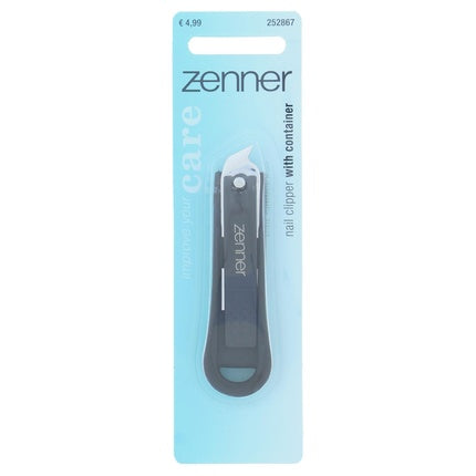Zenner Nail Clipper Soft Grip Grey