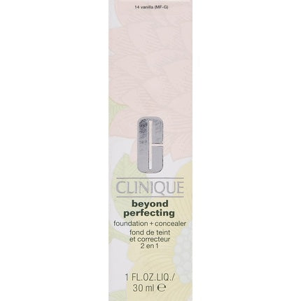 Clinique Beyond Perfecting Foundation and Concealer 14 Vanilla 30ml