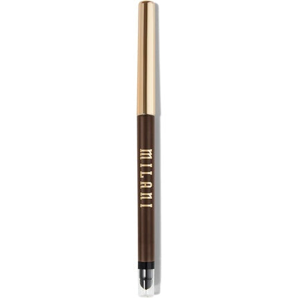 Milani Stay Put Eyeliner Picante 0.01 Ounce Cruelty-Free Self-Sharpening Eye Pencil with Built-In Smudger
