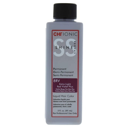 CHI Ionic Shine Shades Liquid Hair Color 8RV Extra Light Red Violet Plus 3 Ounce