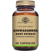 Solgar Ashwagandha Root Extract Adaptogen Herbal Supplement Ayurvedic Medicine Vegan 60 Vegetable Capsules