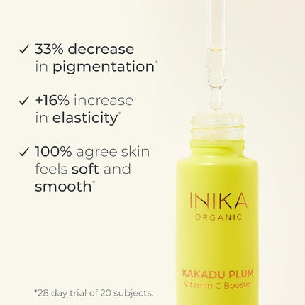 Inika Organic Kakadu Plum Vitamin C Booster - Clinically Proven Oil-Free