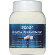 Bingospa 100% Dead Sea Bath Salt for Bath, Jacuzzi, and Spa Treatments 1250g