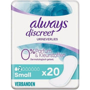 Always Discreet Incontinence Pads Small Fragrancefree