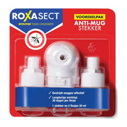 Roxasect Anti-Mosquito Plug + 2 Refills - Effective Mosquito Repellent Solution