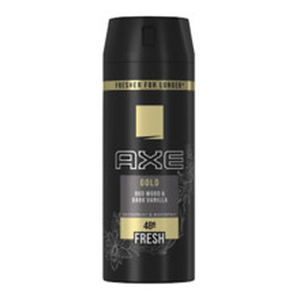 Axee Gold Deospray Oud Wood Vanilla