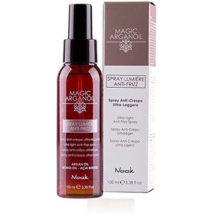 Nook Ultra Light Anti-Cream Spray with Argan Oil 100ml Professional Anti-Frizz