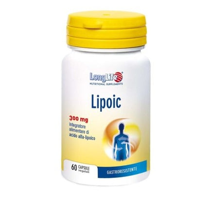 Lipoic 300mg LongLife Vegetarian Capsules 60