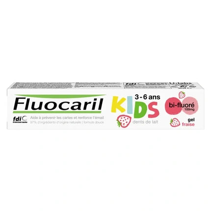 Fluocaril Fluocaril Kids Bifluoride Milk Teeth Strawberry Flavour 50ml