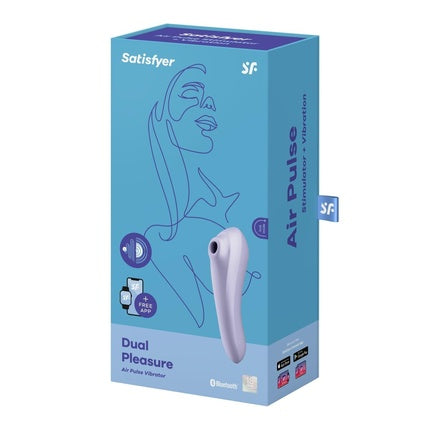 Satisfyer App Enabled Dual Pleasure Mauve