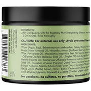 Mielle Organics Rosemary Mint Strengthening Hair Masque Infused with Biotin 12 Ounces
