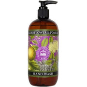 The English Soap Company Kew Gardens Hand and Body Wash with Aloe Vera and Vitamin E Elderflower and Pomelo Scent 500ml