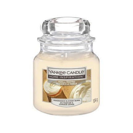 Yankee Candle Scented Candle Home Inspiration Small Vanilla Frosting 104 G