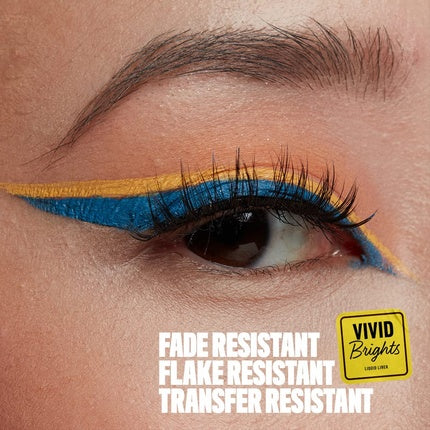 NYX Professional Makeup Vivid Brights Liquid Liner Smear-Resistant Eyeliner Had Me At Yellow 03