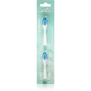 ETA Toothbrush replacement heads for 0709, White, 2 brush heads included