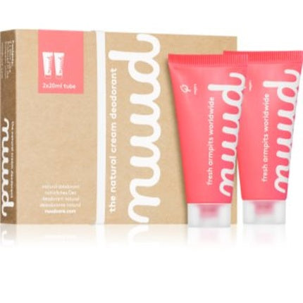 Nuud Smarter Pack Red 20 Ml - Natural Creamy Deodorant