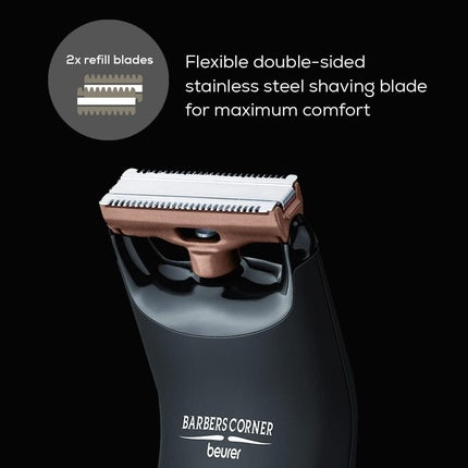 Beurer HR 6000 Body Groomer for Wet and Dry Face and Body Shaving